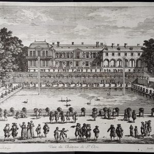 Perelle view of castle of Saint Cloud