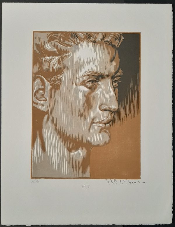 Pierre-Eugène Vibert portrait of Jean-Paul