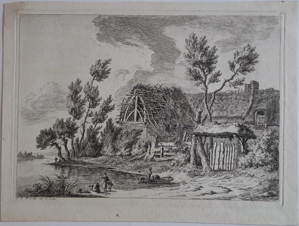 Franz Edmund Weirotter House by the river