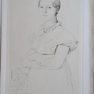 Félix Bracquemond Portrait of woman
