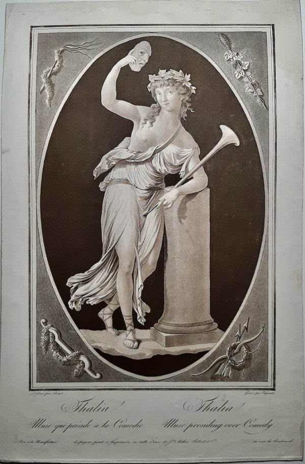 Coqueret muse comédie Thalia
