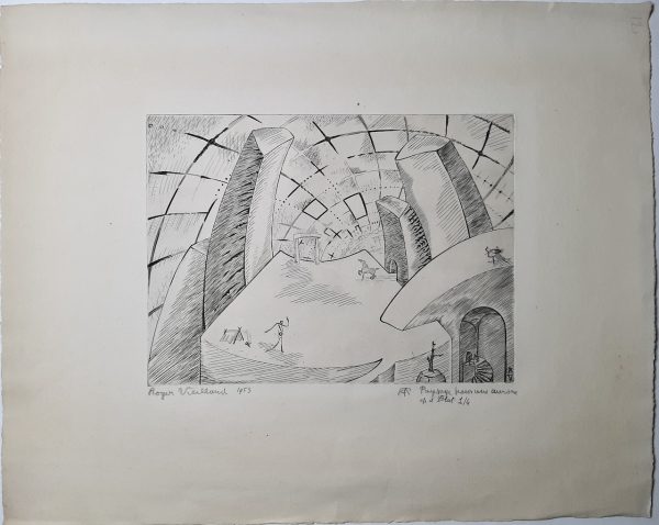 Roger Vieillard Paysage pour une aurore