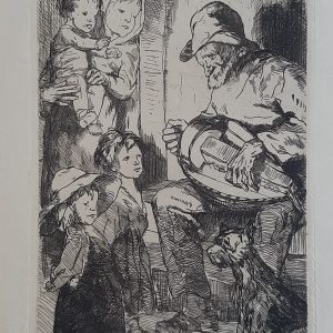 Naudin Bernard mendiant vielle