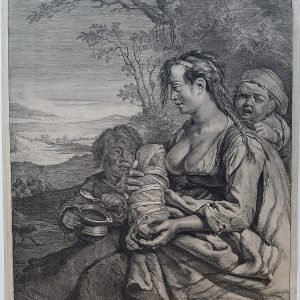 Cornelis Visscher la bohémienne