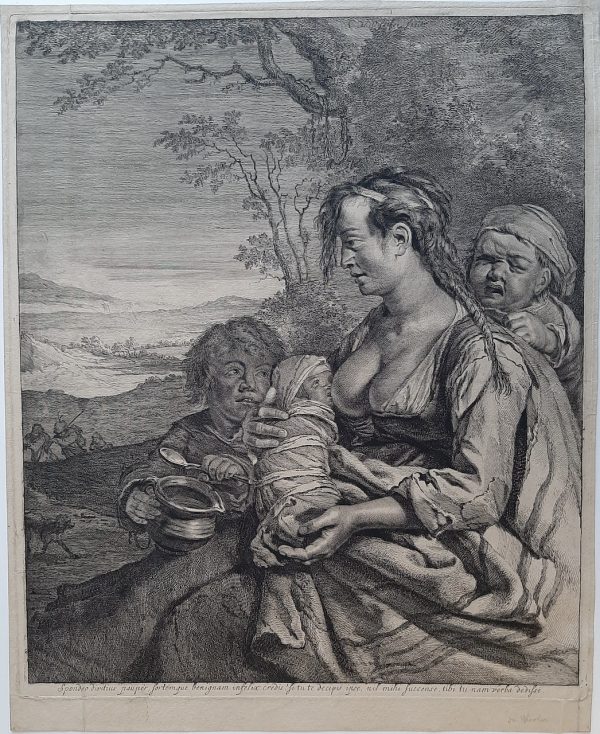 Cornelis Visscher la bohémienne
