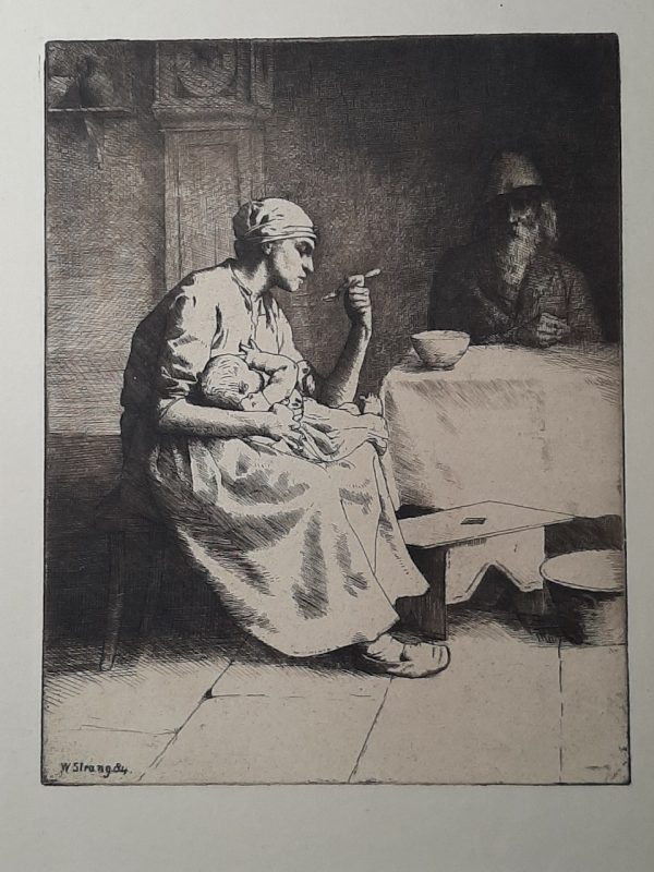 William Strang Child's supper