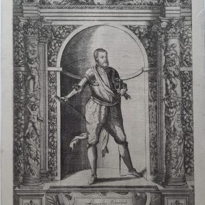 Dominicus Custos d'après Fontana portrait de H. von Madrutz