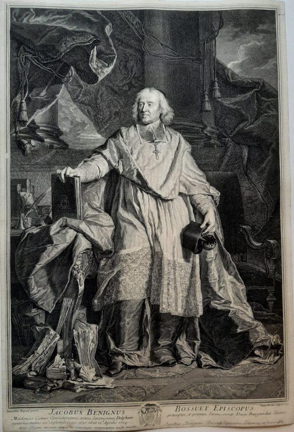 Pierre Drevet after H. Rigaud Bossuet