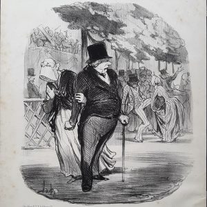 Honoré Daumier It is not under the Empire