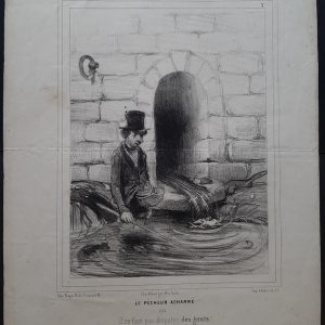 Honoré Daumier le pêcheur acharné
