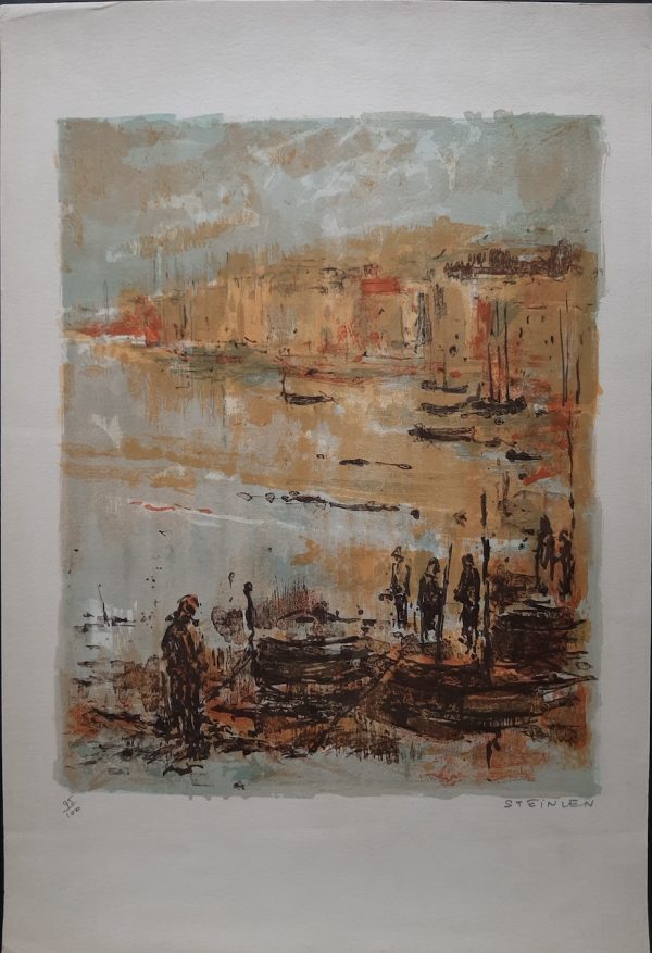 aimé-daniel-steinlen-port