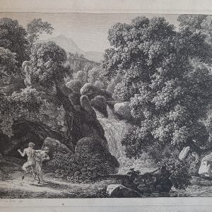 Johann Reinhart paysage nymphe