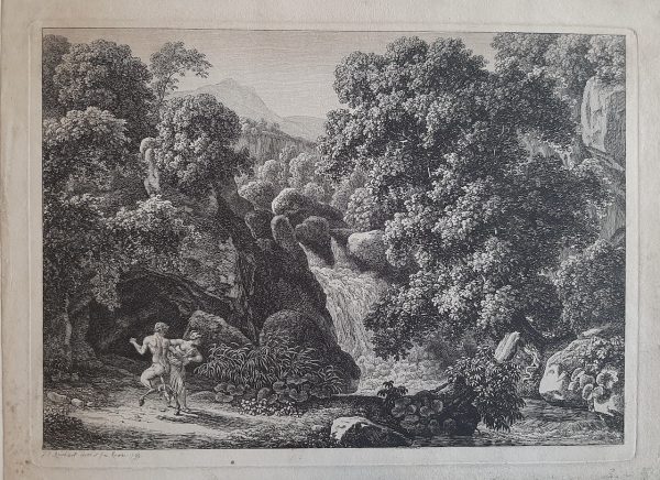 Johann Reinhart paysage nymphe