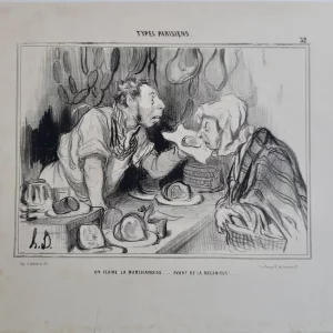 Honoré Daumier Types Parisiens