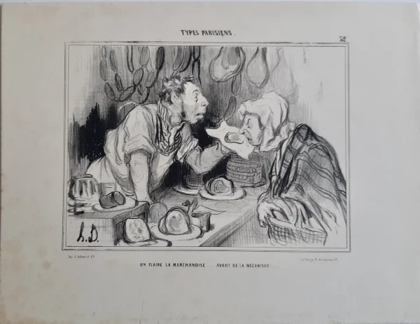 Honoré Daumier Types Parisiens