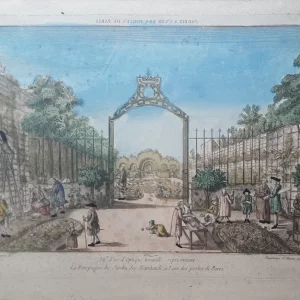Vue d'optique jardin marchands
