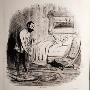 Honoré Daumier Intérieur parisien