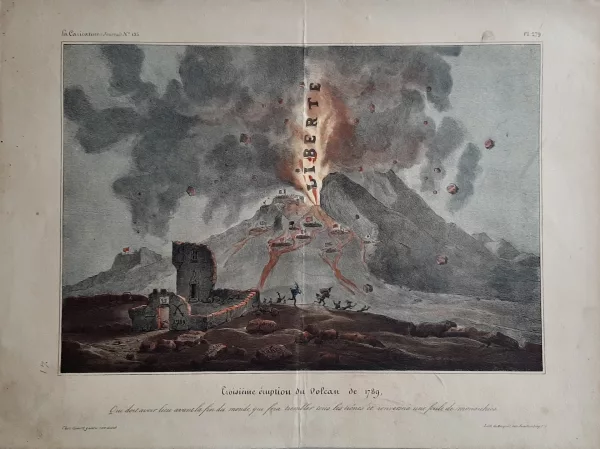 Auguste Desperet volcan 1789