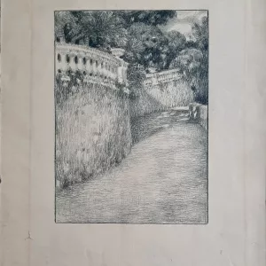 Le Sidaner Henri balustrade
