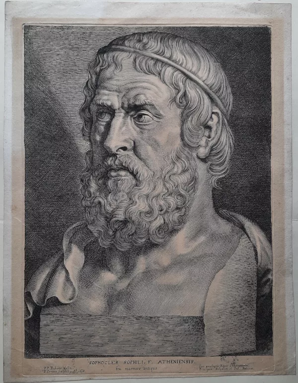Pontius Paul Buste Sophocles