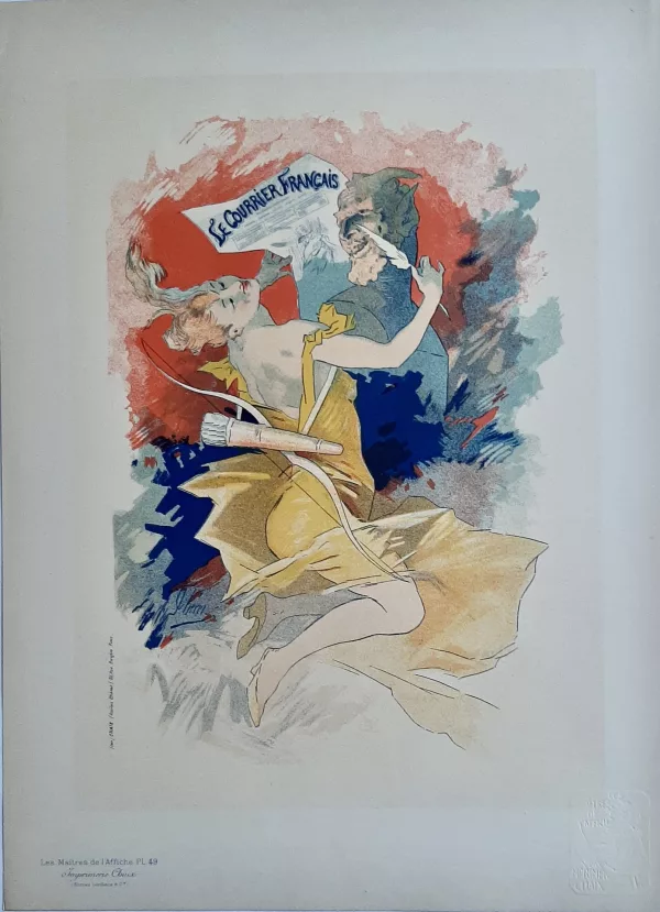 Cheret Jules Courrier français