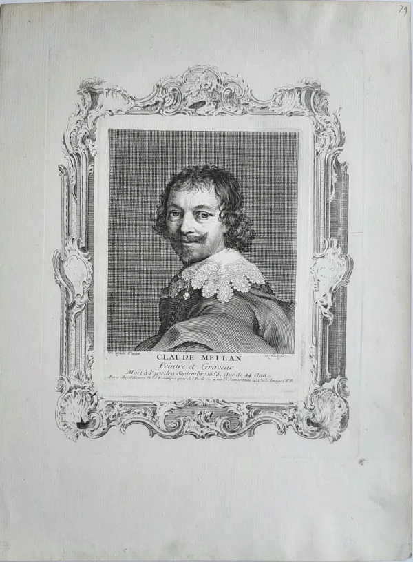 Mellan Claude autoportrait