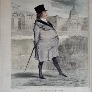 Daumier Honoré Membre Académies