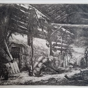 Van Ostade intérieur grange