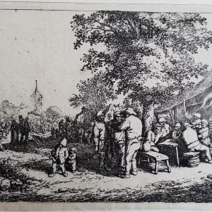 Van Ostade fête arbre