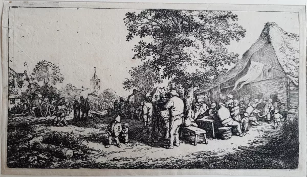 Van Ostade fête arbre