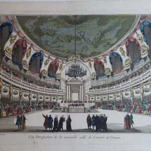 Vue d'optique concert Venise