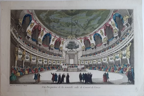 Vue d'optique concert Venise