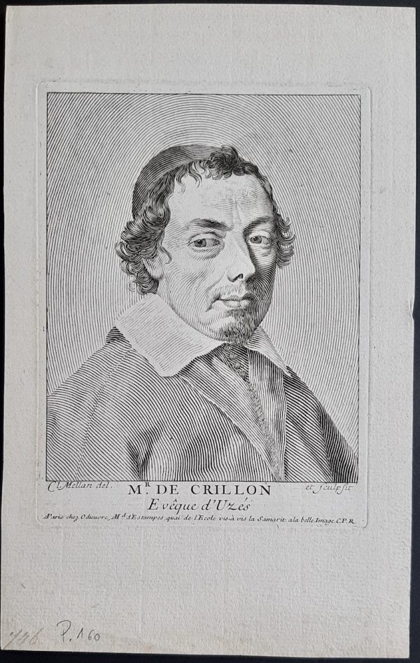 Mellan Claude de Crillon