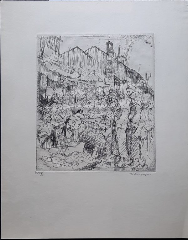 Brangwyn Frank marché