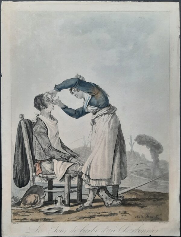 Debucourt Philibert Barbe charbonnier