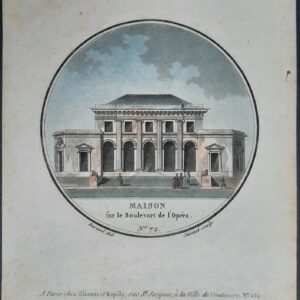 Janinet Maison Boulevard Opéra