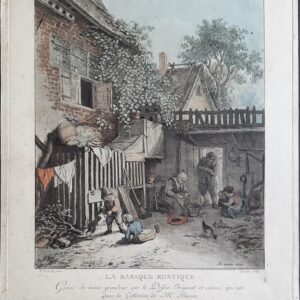 Janinet Ostade baraque rustique