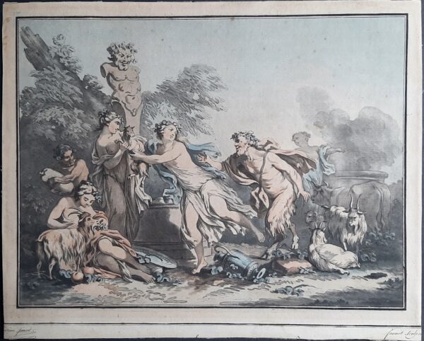 Janinet Caresme Bacchus fête