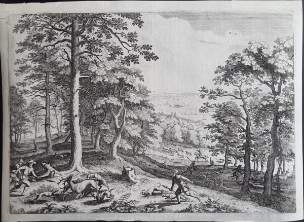 Merian Matthieu Chasse cerf