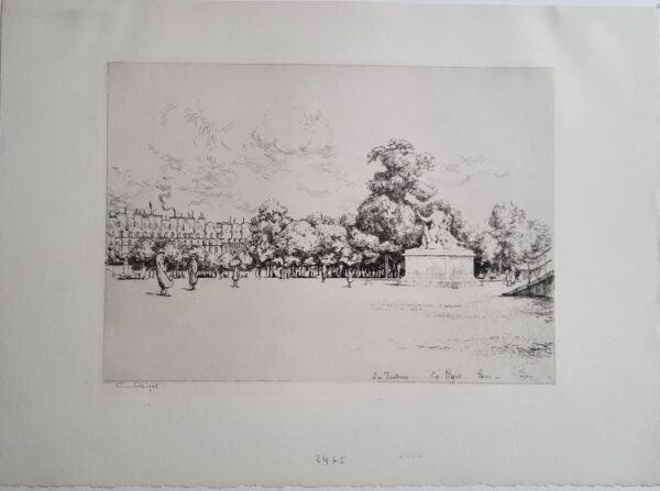 Béjot Eugène Les Tuileries
