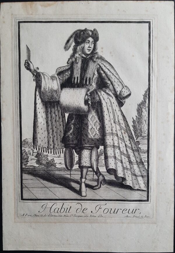 Larmessin Nicolas Habit Fourreur